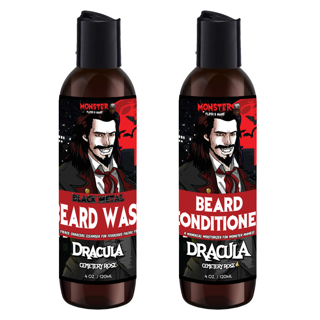 Beard Wash and Beard Conditioner Set