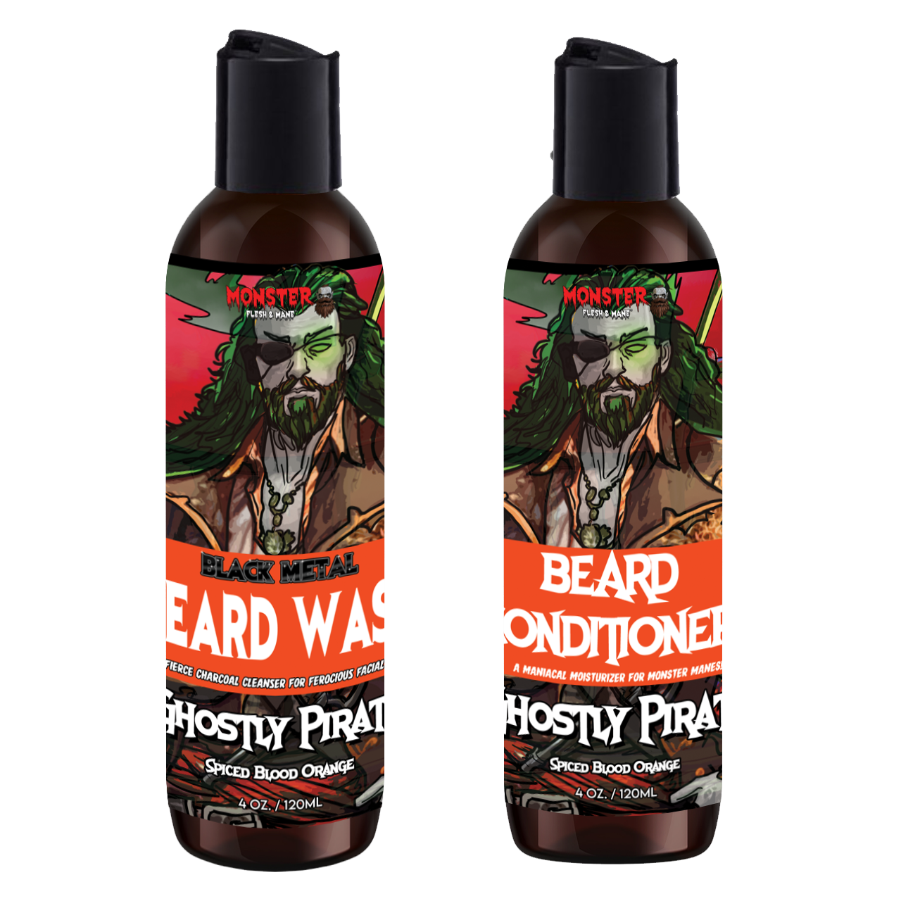 Beard Wash and Beard Conditioner Set