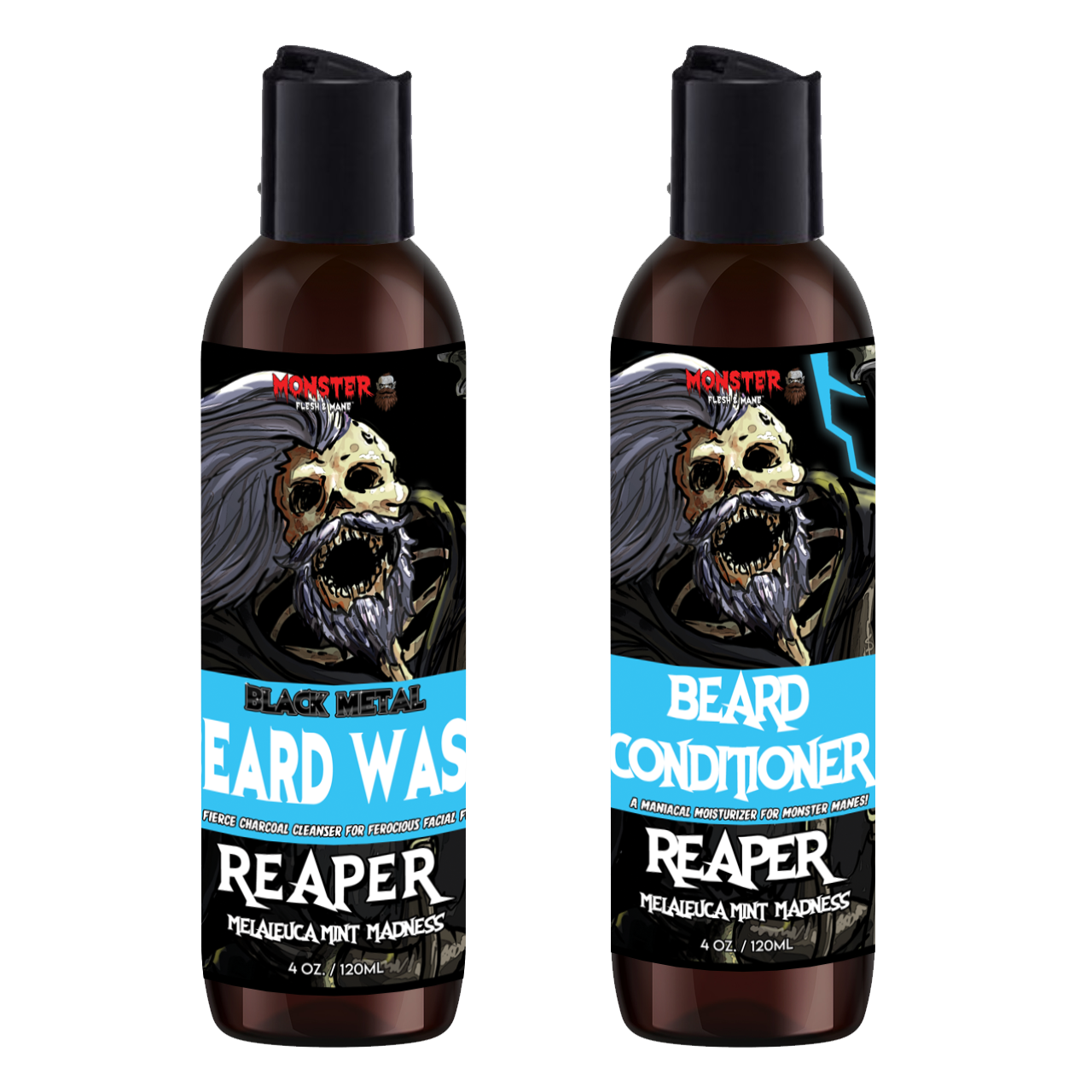 Beard Wash and Beard Conditioner Set