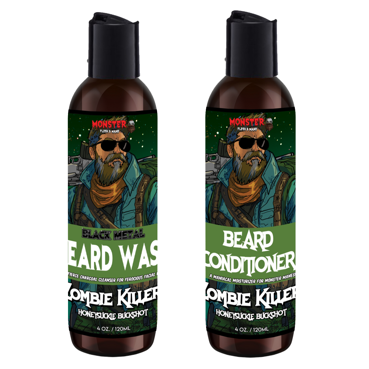 Beard Wash and Beard Conditioner Set