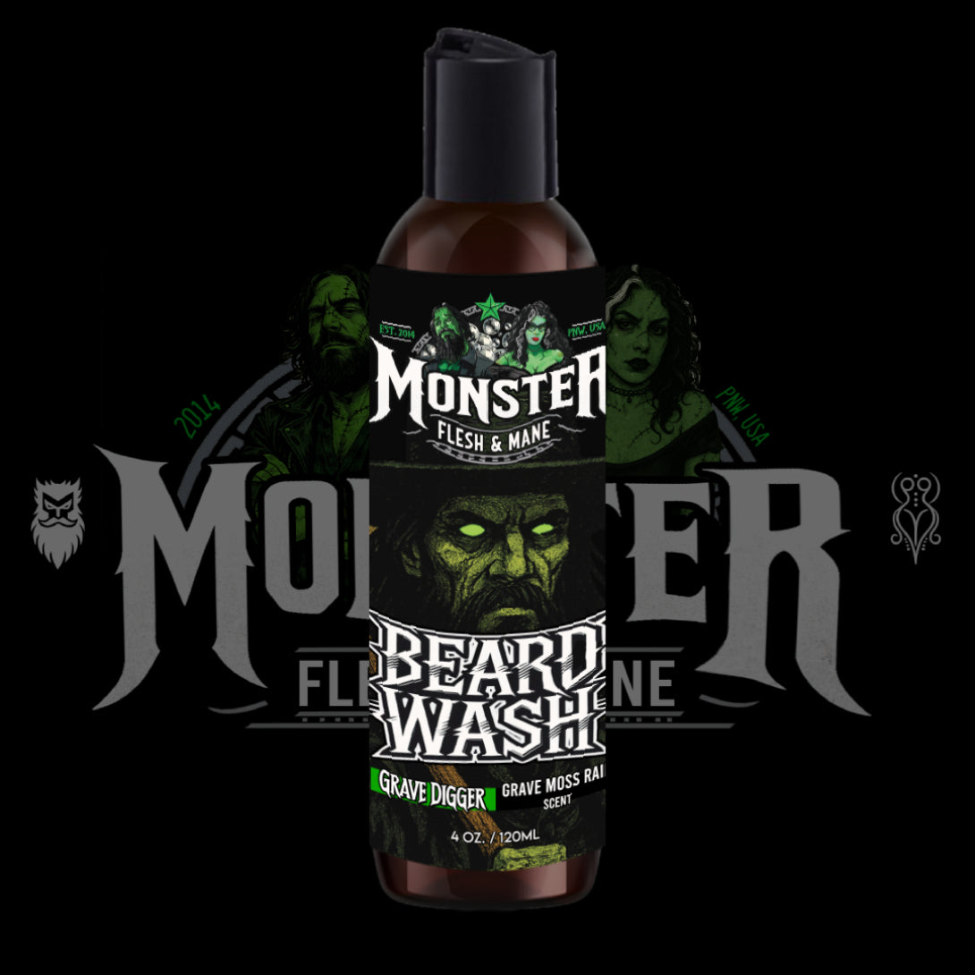 Black Metal Beard Wash
