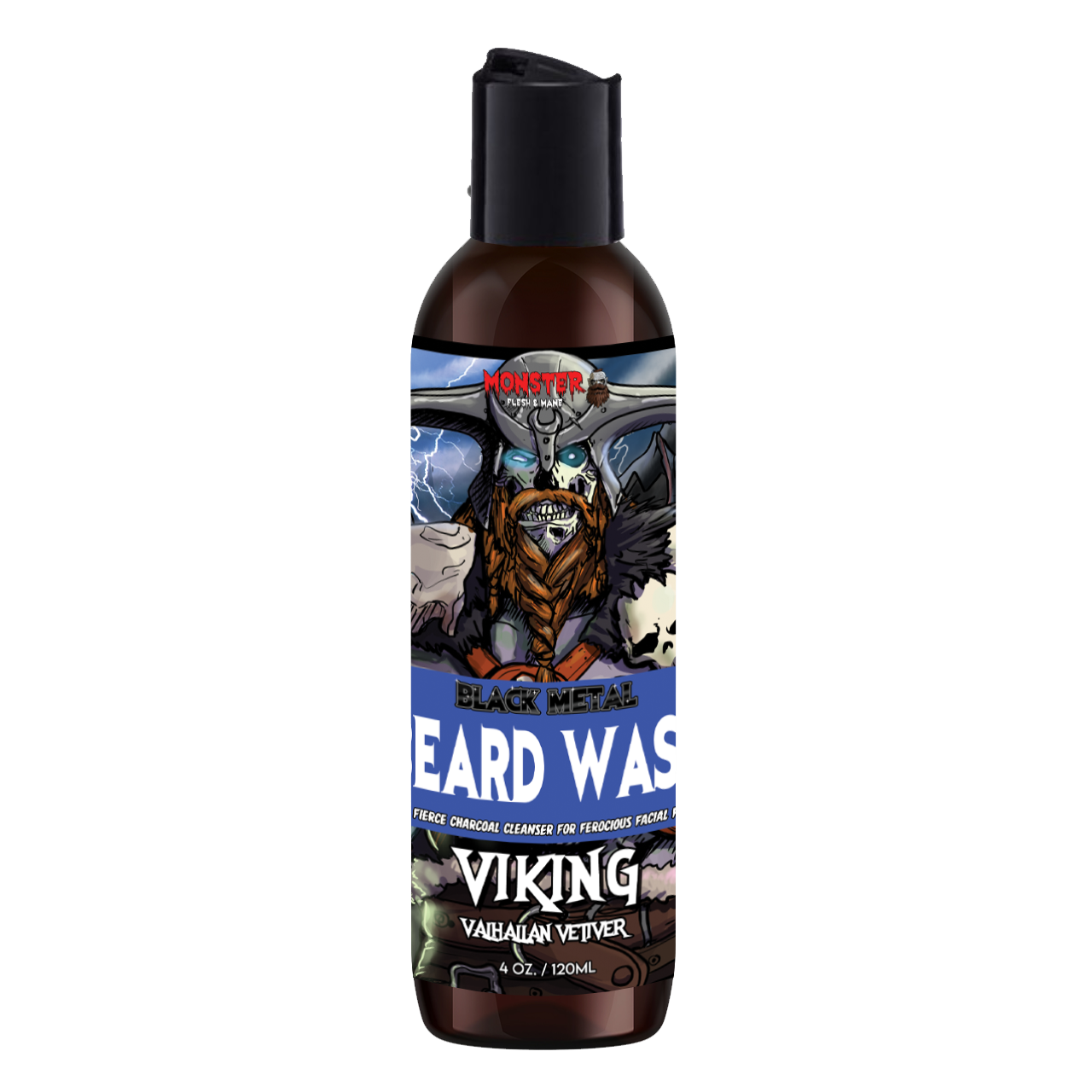 Black Metal Beard Wash