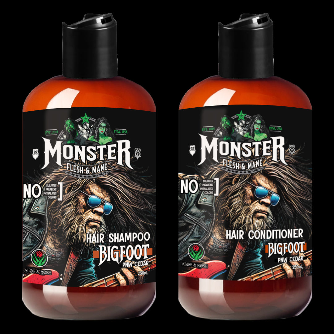 MONSTER Hair Shampoo & Conditioner Combo