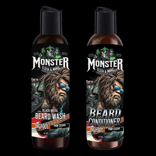 Beard Wash and Beard Conditioner Set