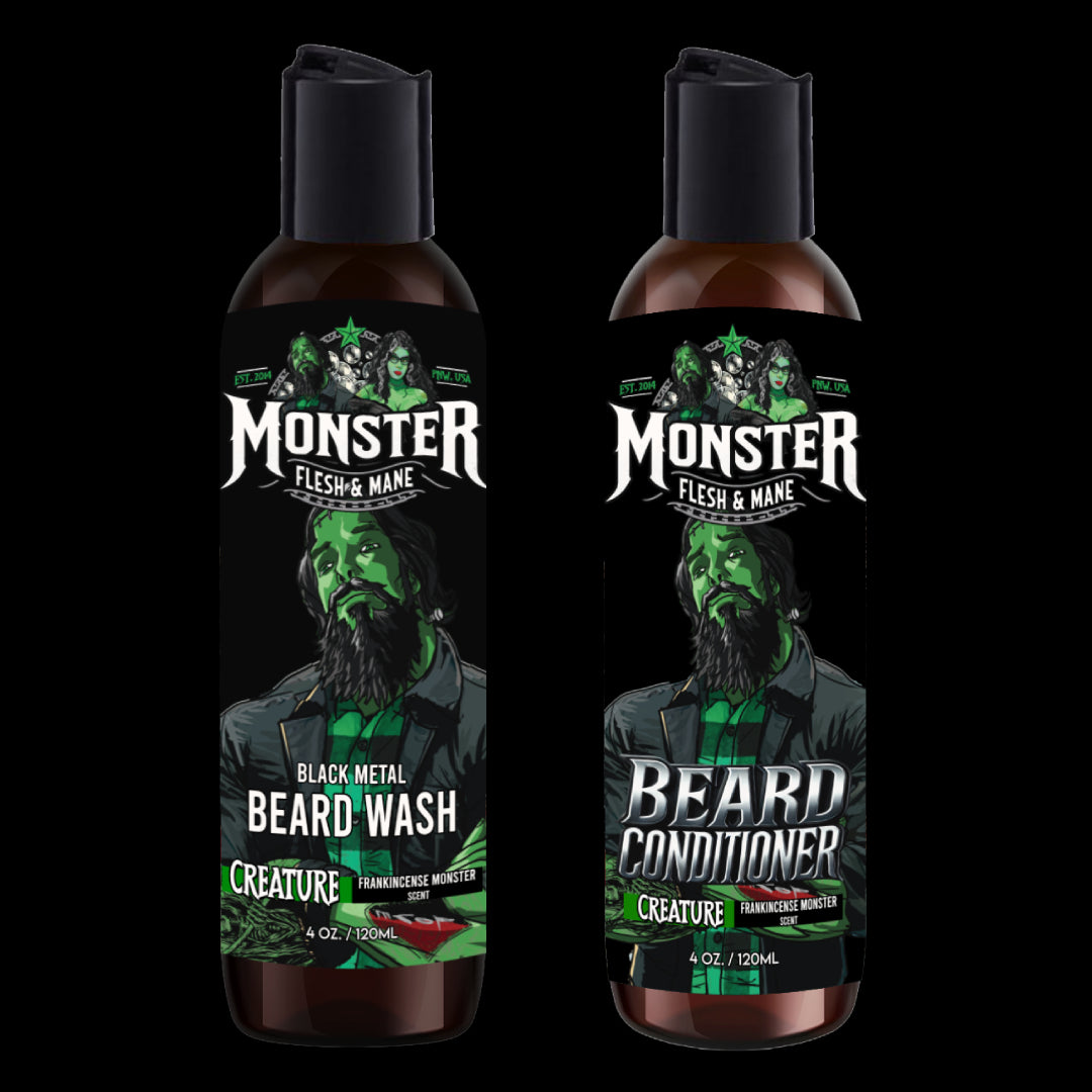 Beard Wash and Beard Conditioner Set