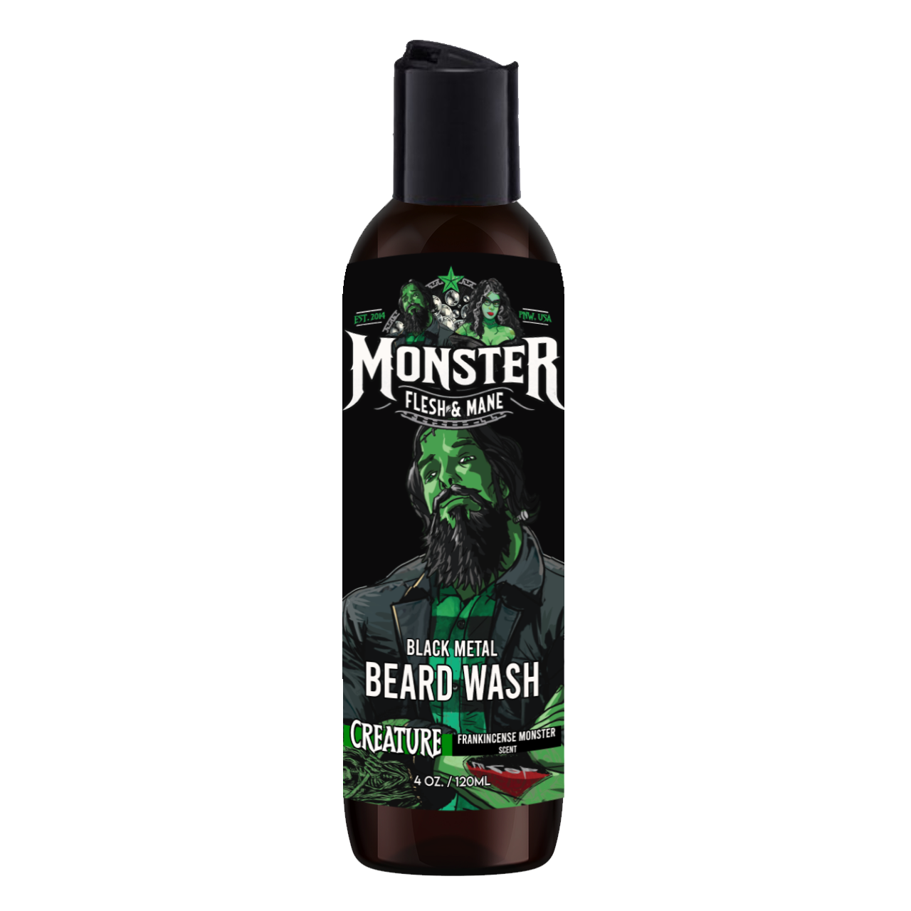 Black Metal Beard Wash