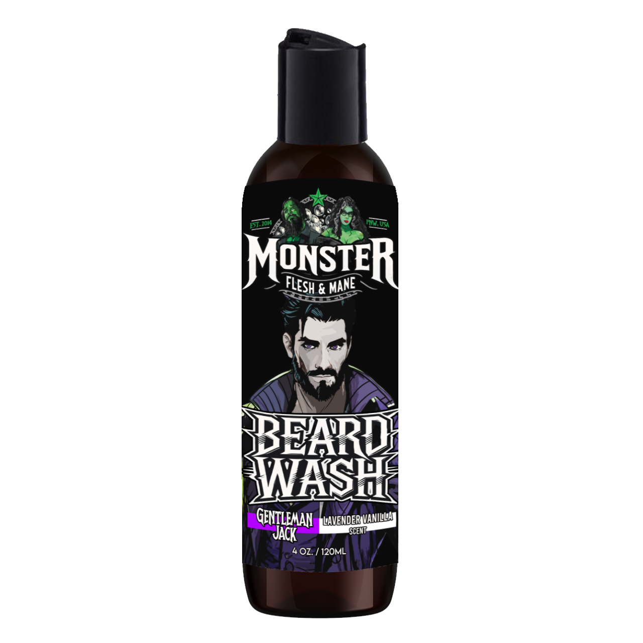 Black Metal Beard Wash