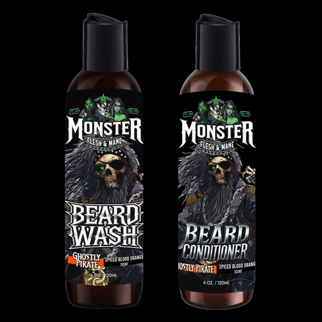 Beard Wash and Beard Conditioner Set