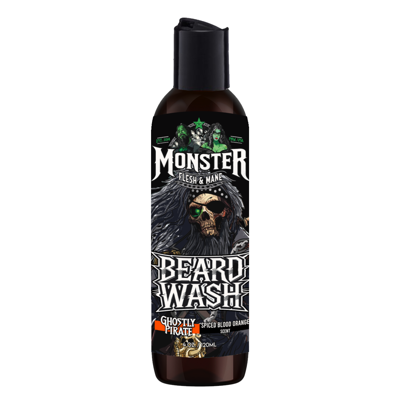 Black Metal Beard Wash