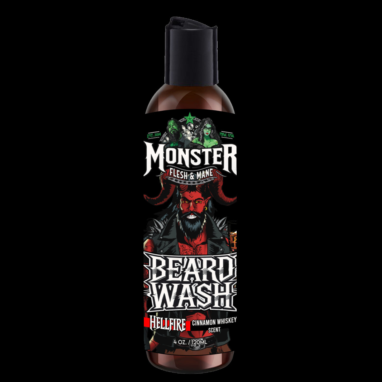 Black Metal Beard Wash