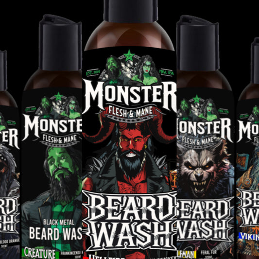 Black Metal Beard Wash