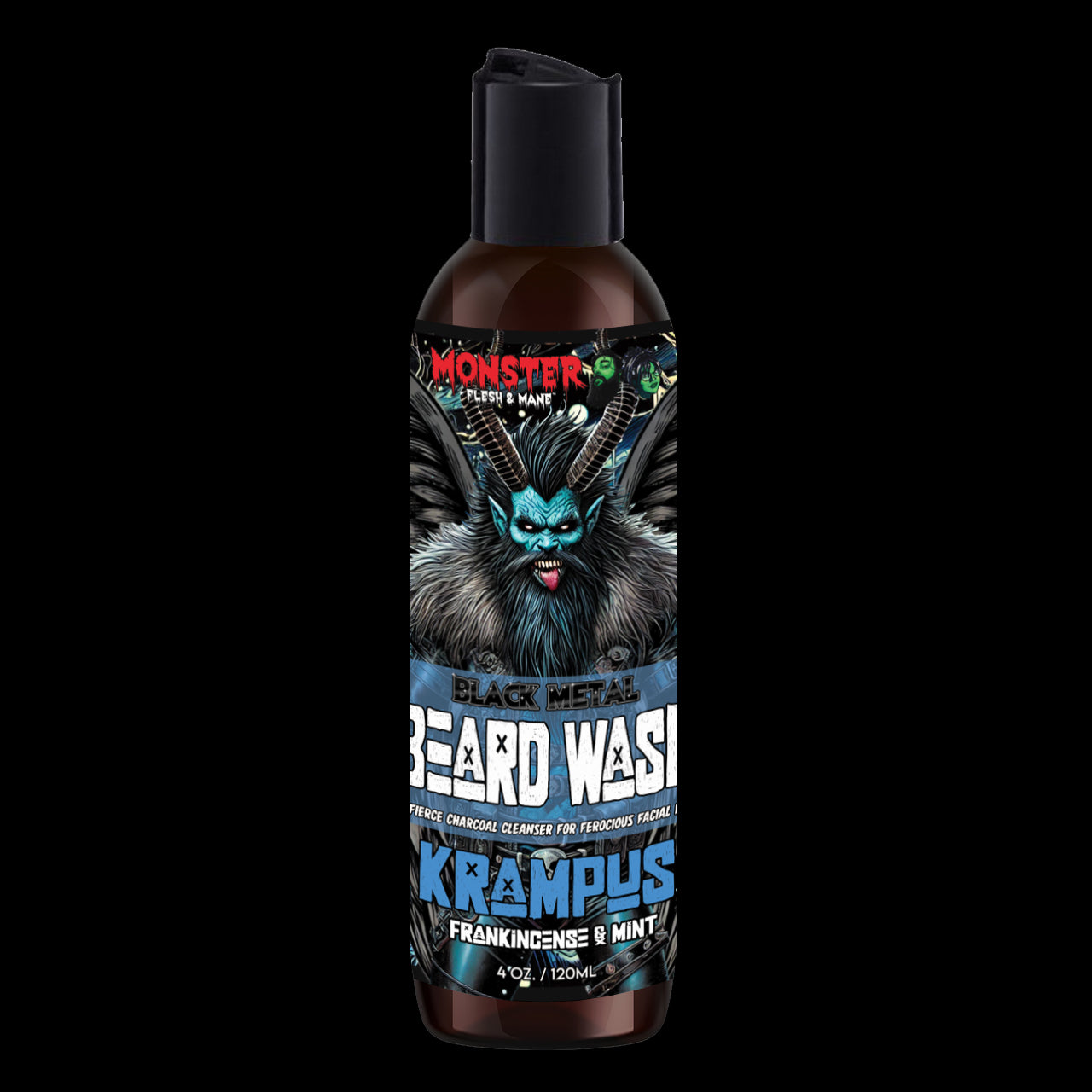 Black Metal Beard Wash