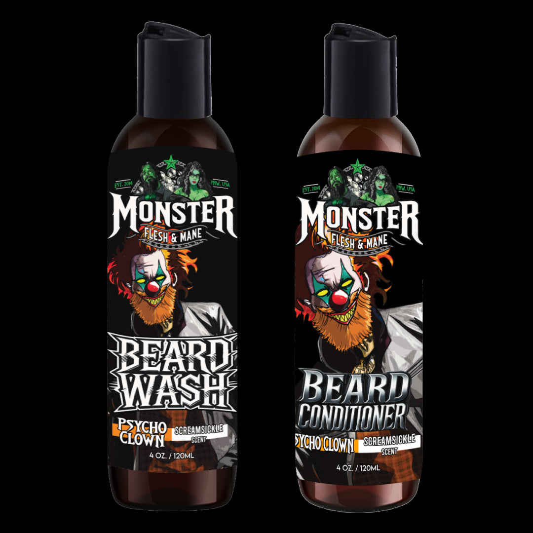 Beard Wash and Beard Conditioner Set