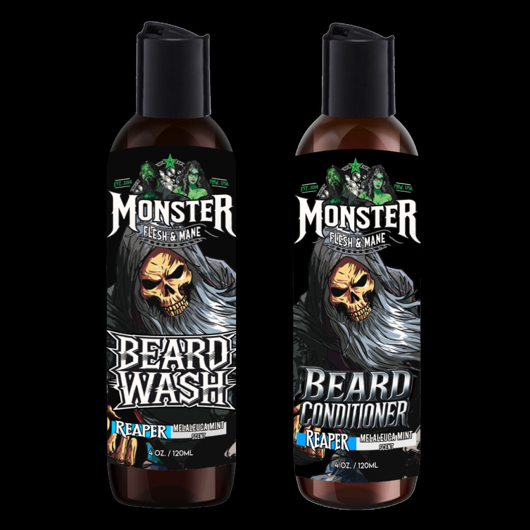 Beard Wash and Beard Conditioner Set