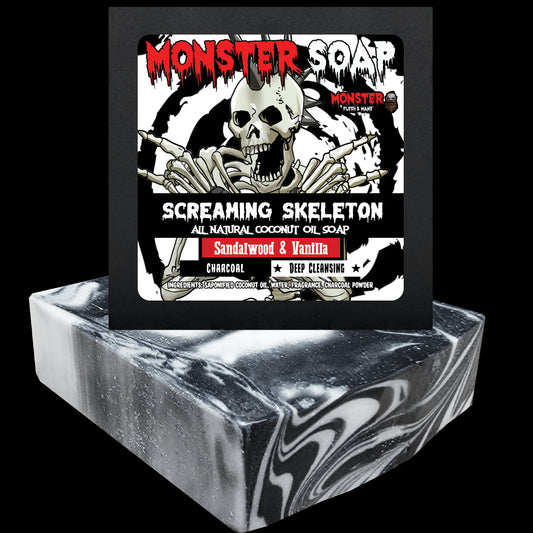 Screaming Skeleton Bar Soap