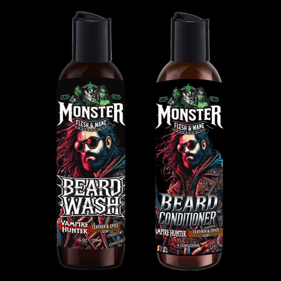 Beard Wash and Beard Conditioner Set