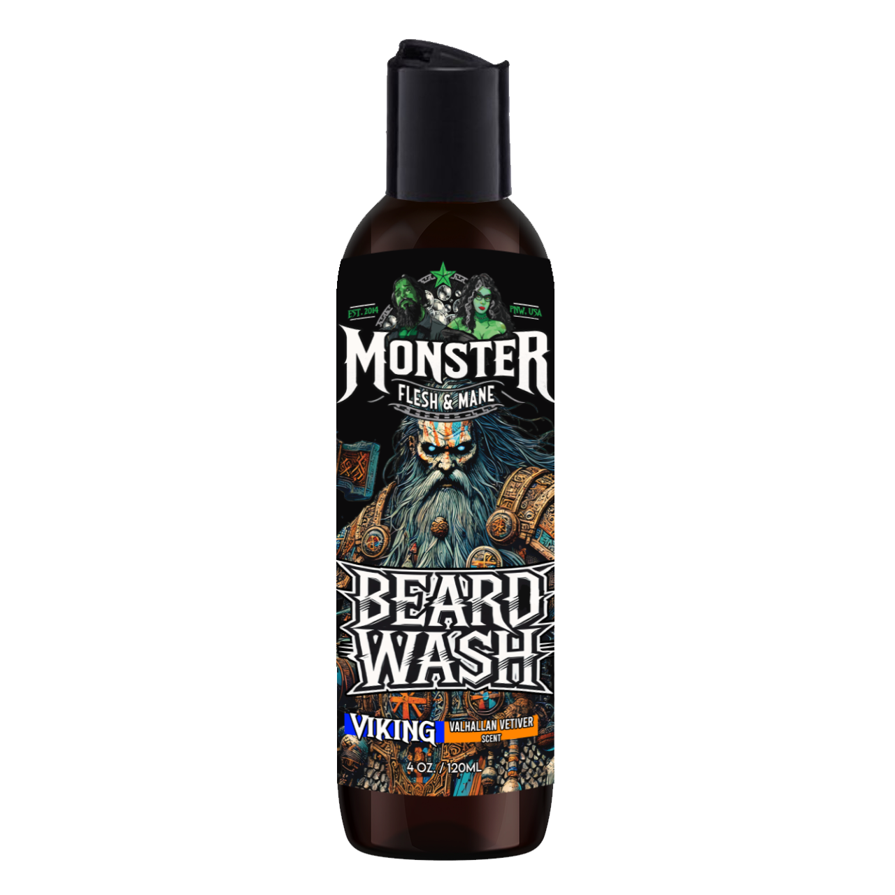 Black Metal Beard Wash