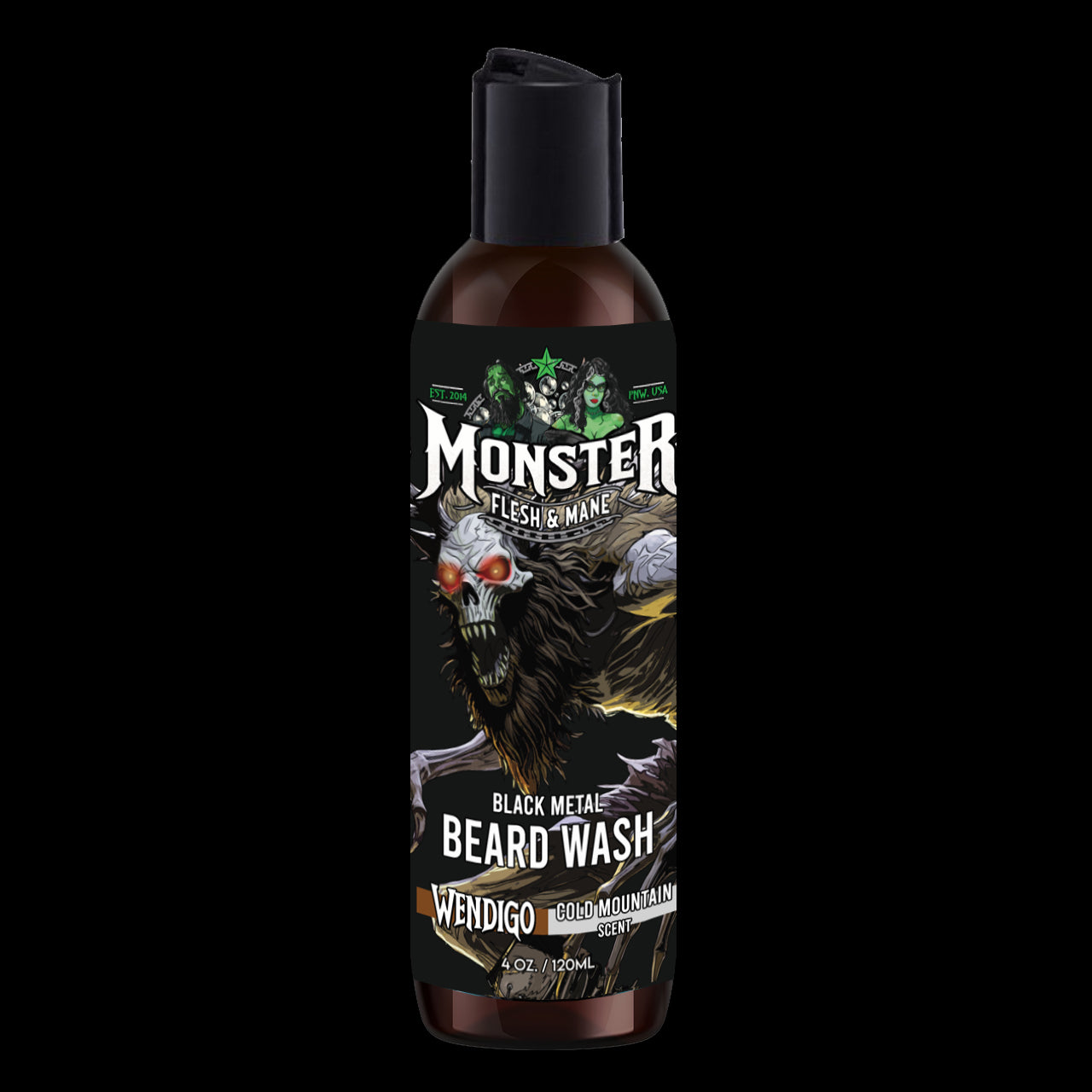 Black Metal Beard Wash