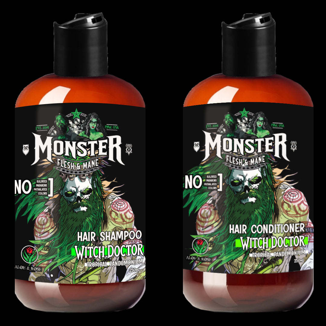 MONSTER Hair Shampoo & Conditioner Combo