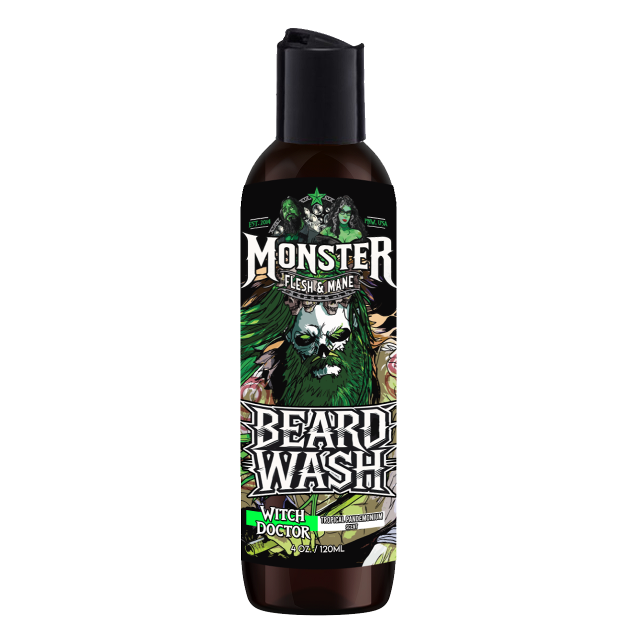 Black Metal Beard Wash