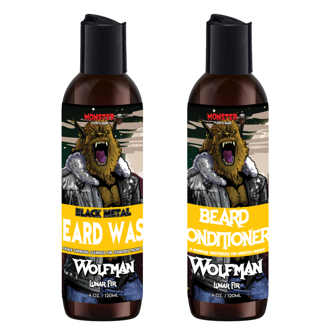 Beard Wash and Beard Conditioner Set