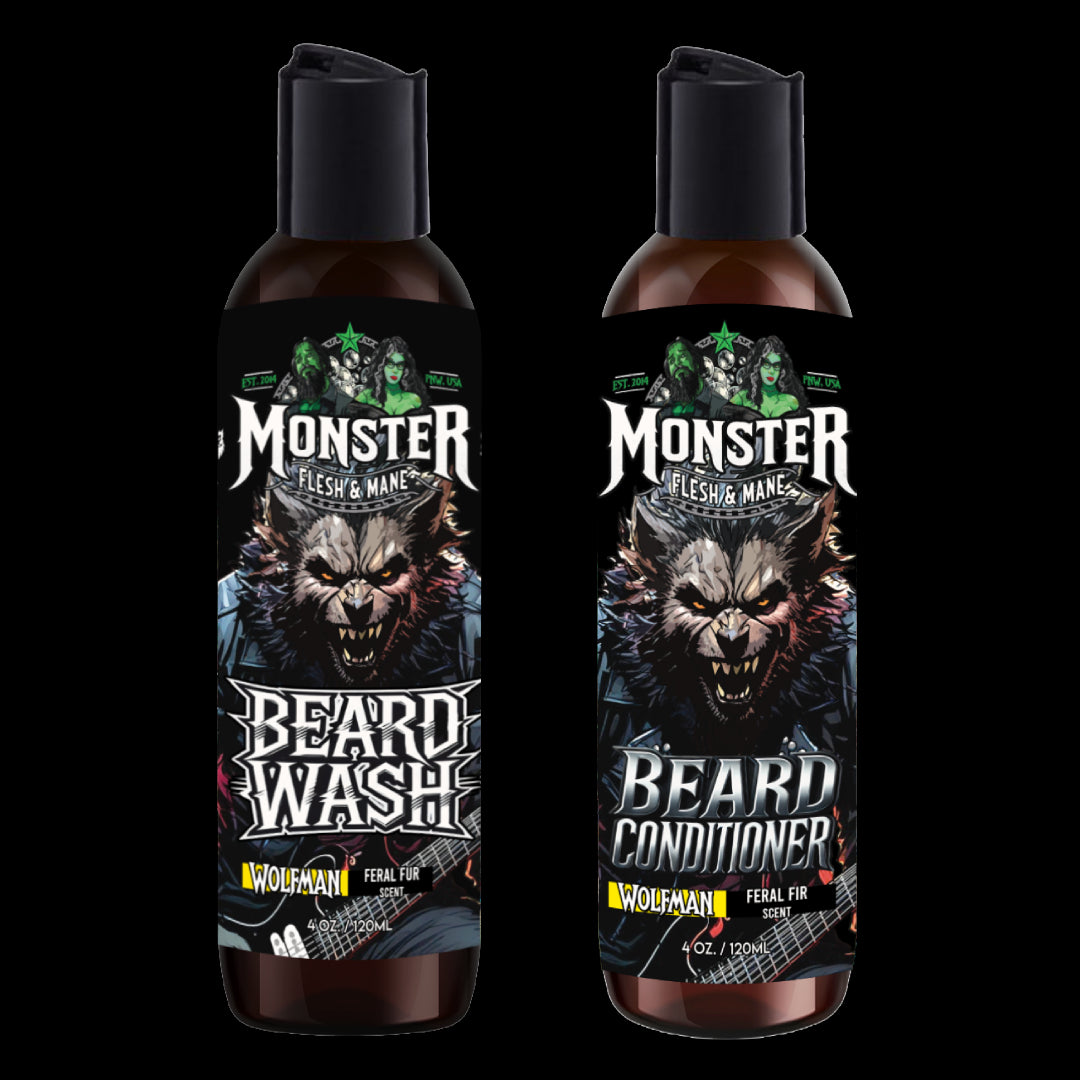 Beard Wash and Beard Conditioner Set