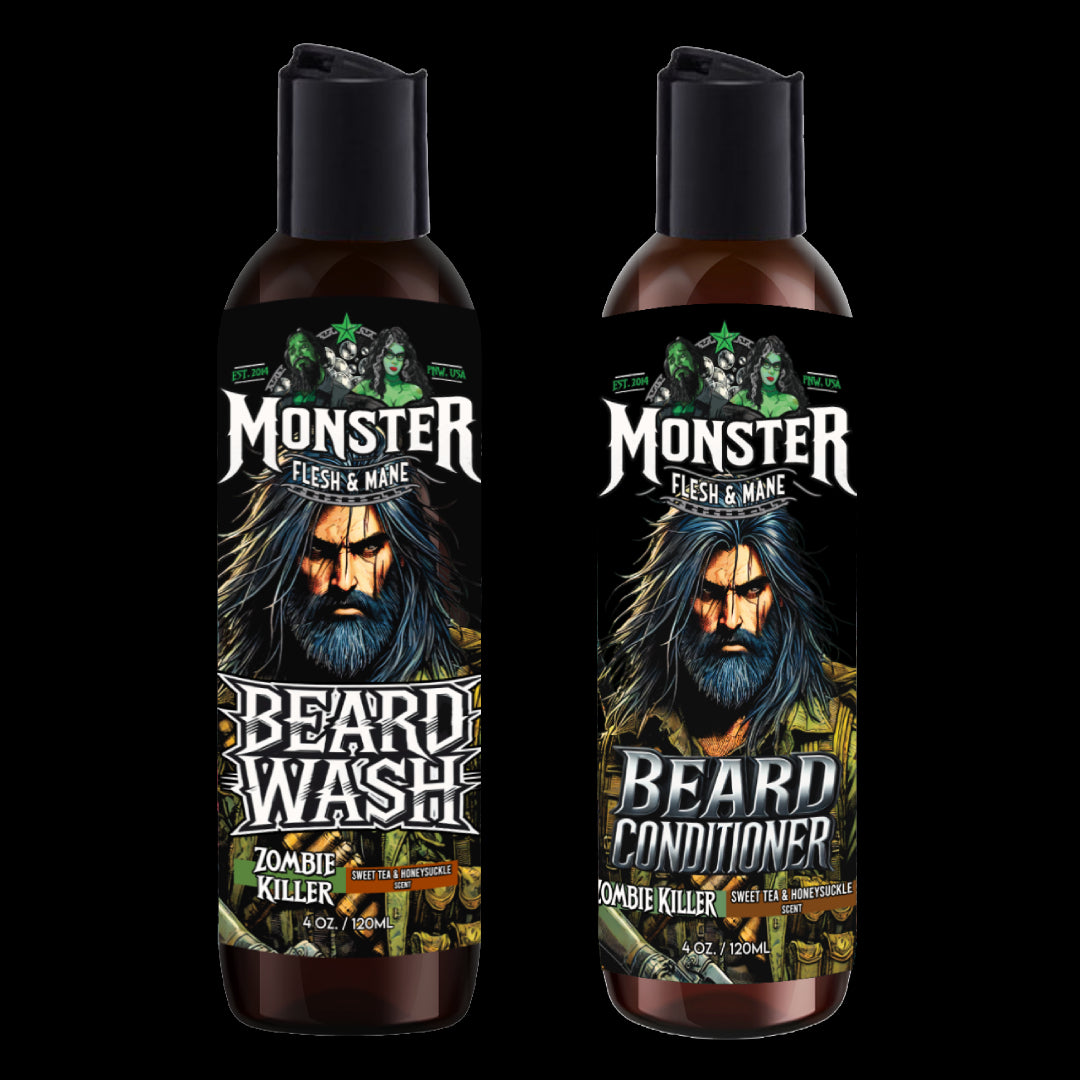 Beard Wash and Beard Conditioner Set