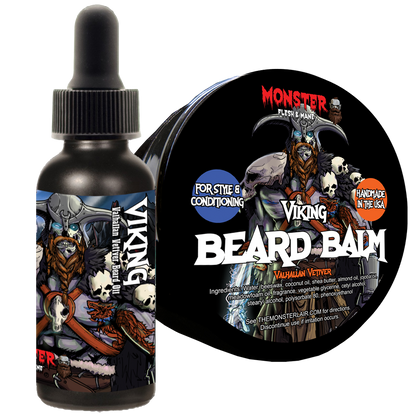 Beard Oil & Beard Balm Combo Set