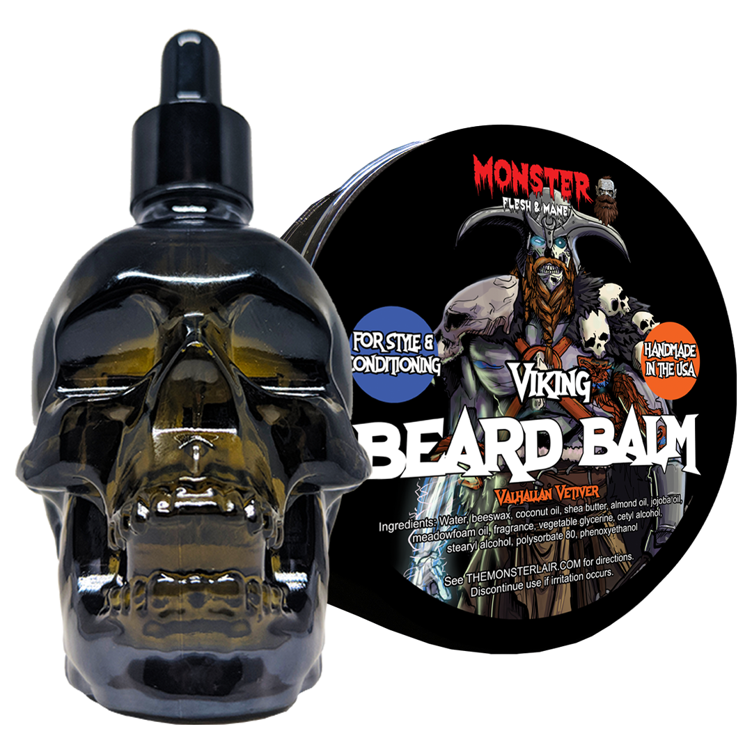 Beard Oil & Beard Balm Combo Set