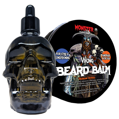 Beard Oil & Beard Balm Combo Set