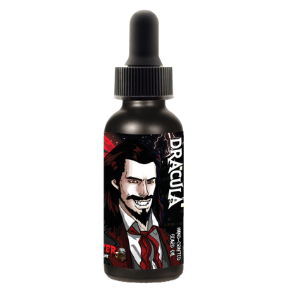 Dracula Rose and Cedarwood Beard Oil by MONSTER