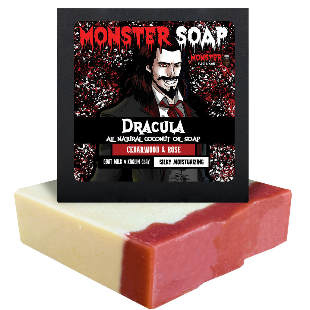 Dracula Cedarwood Rose Goat Milk Soap