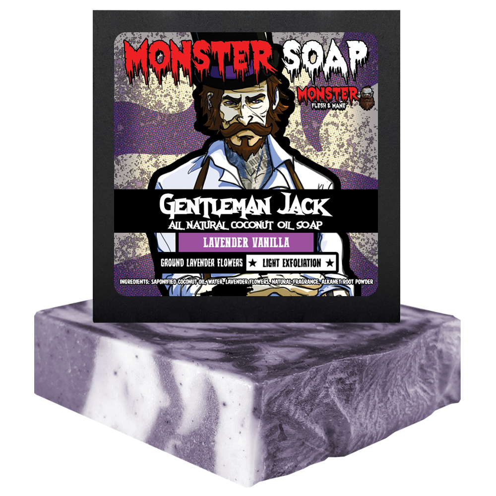 Gentleman Jack Monster Soap - Lavender Vanilla