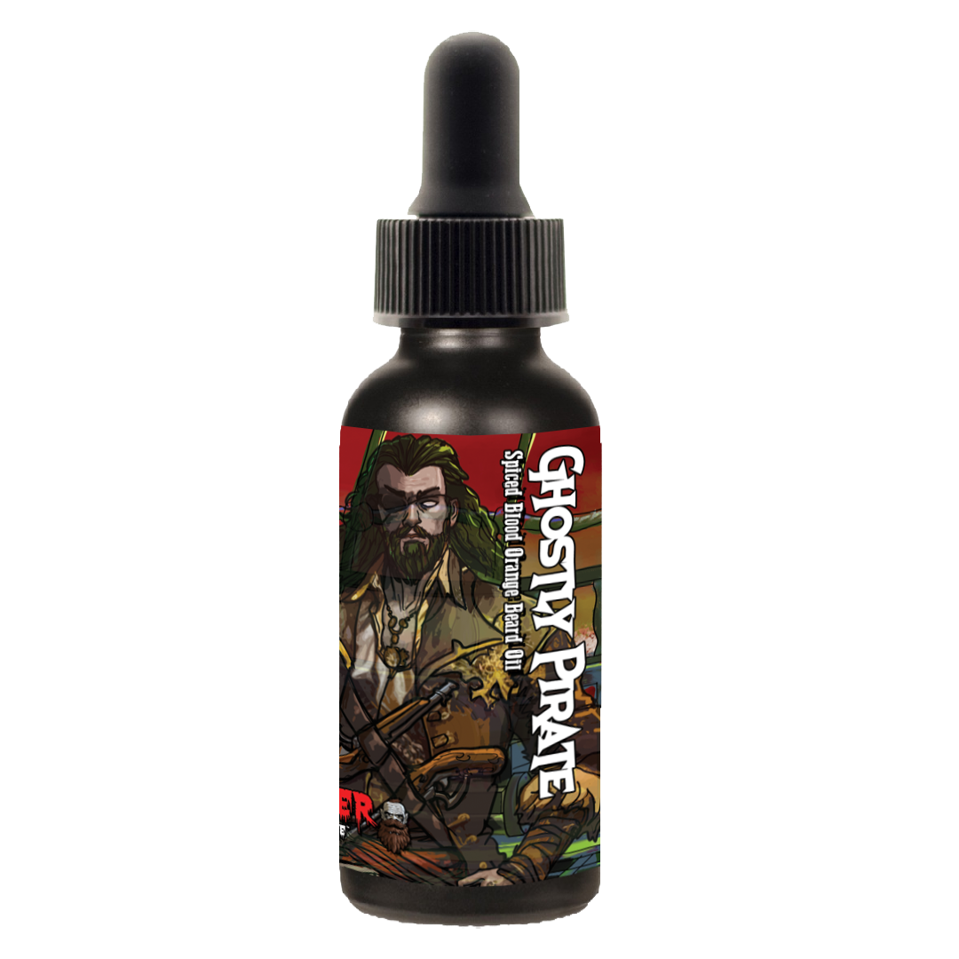 Ghostly Pirate Spiced Blood Orange Beard Oil by MONSTER