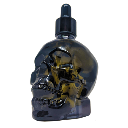 Skull Shaped Beard Oil Bottle by MONSTER