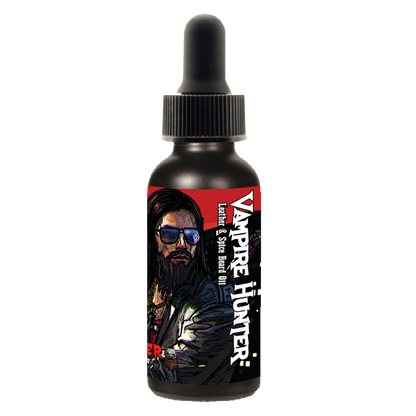 Vampire Hunter Leather and Spice Beard Oil by MONSTER